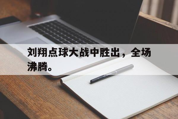 刘翔点球大战中胜出，全场沸腾。